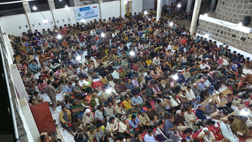 منطقة مخران بالمسيمير تشهد حفلا تكريميا لحفاظ القرآن الكريم وأوائل المسابقة الرمضانية