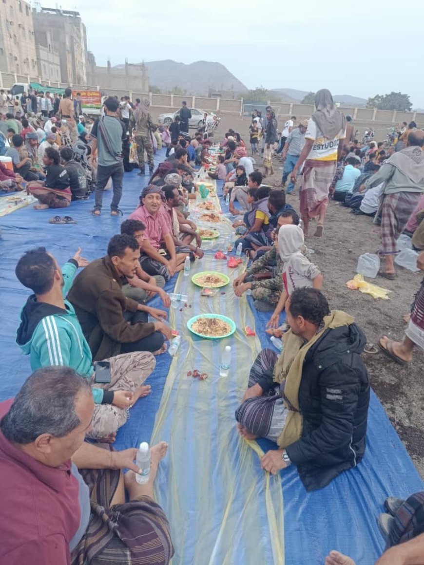 نجاح باهر للأمسية الرمضانية التي نظمتها اللجنة التحضيرية لمجلس شباب ردفان في حالمين