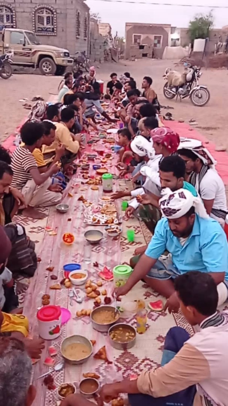 شباب الزيادي يجسدون روح الإخاء في إفطار جماعي