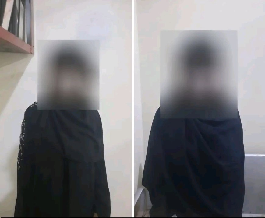 شرطة بئر فضل بعدن تلقي القبض على فتاتين متهمتين بسرقة مواطن مصري