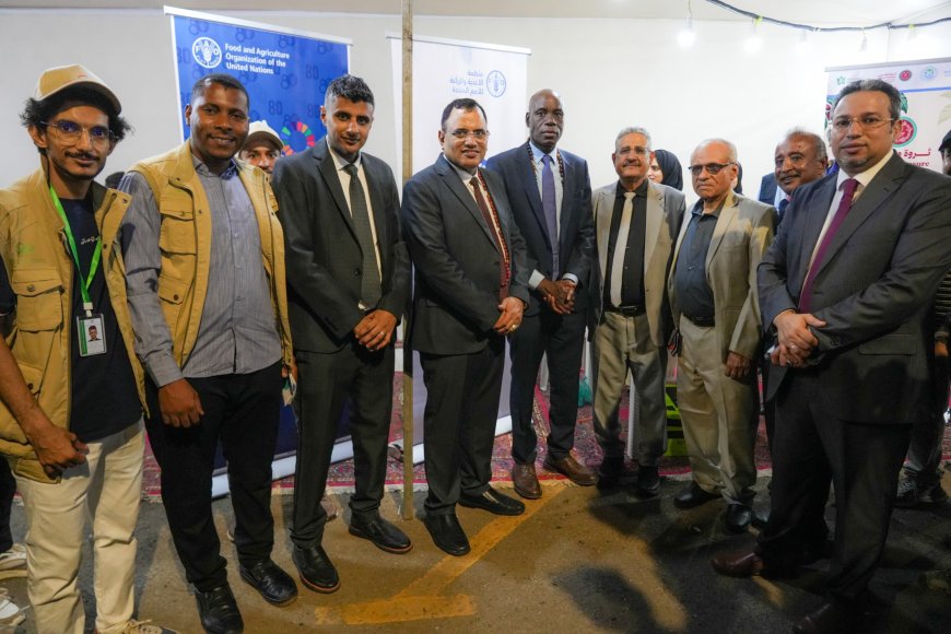 منظمة عبس التنموية للمرأة والطفل تشارك في المعرض الوطني للبن بعدن