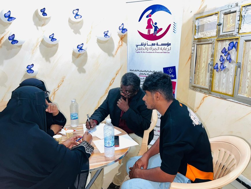 مؤسسة “معاً نرتقي” تنظم ورشة لمناصرة النساء وتمكينهن في أبين