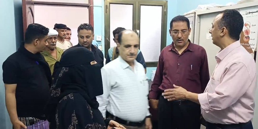 الشعبي والحالمي يدشنان مخيم طبي مجاني للأمراض المزمنة في مجمع  دارسعد الصحي