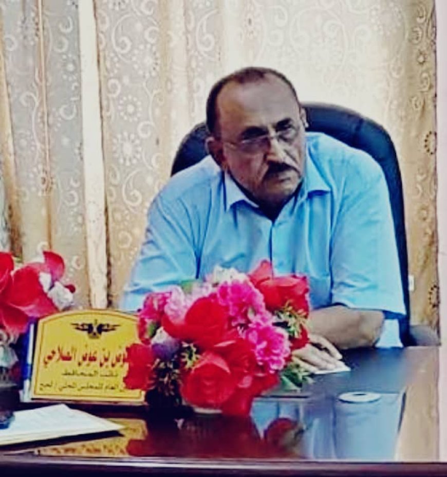 نائب محافظ لحج الصلاحي يلتقي مندوبي المحطات والشركة اليمنية لمناقشة أزمة الغاز بالمحافظة 