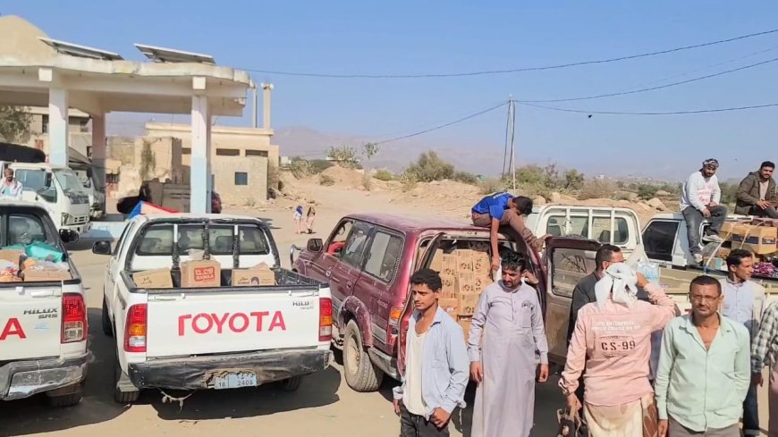 لليوم الثاني توالياً.. مديرية الحصين تختتم قوافل إفطار الجبهات ضمن الحملة الشعبية لدعم جبهات الضالع