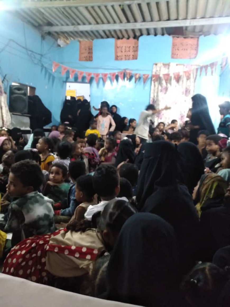 مؤسسة وجود للتنمية تنظم أمسية رمضانية للأطفال والأمهات في مقرها بجعار