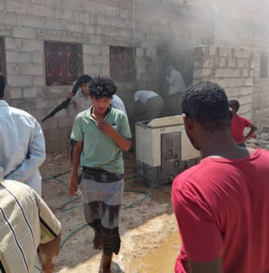 أكثر من 80 منزلاً في ظلام منذ أربعة أشهر بجول الريدة في شبوة.. وسكان حارة الحافة يطلقون نداء استغاثة