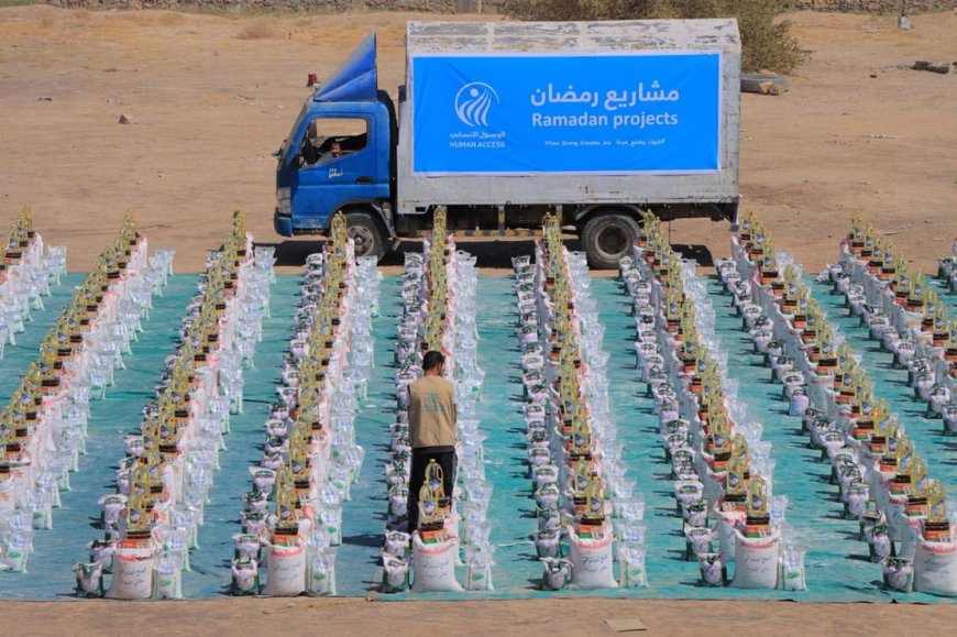 أكثر من 100 ألف مستفيد من مشاريع الخير الرمضانية التي نفذتها الوصول الإنساني خلال 20 يوماً