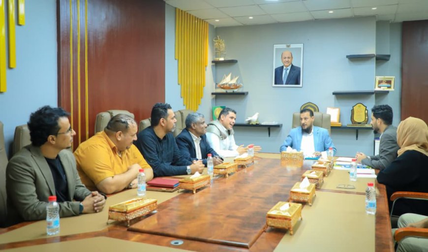 المحافظ عبد الرحمن شيخ: حريصون على دعم العمل المدني الهادف خدمة عدن وأبنائها