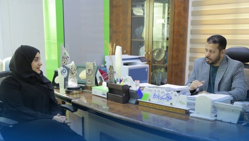 المدير التنفيذي لمؤسسة صلة للتنمية يلتقي مدير مكتب الثقافة بساحل حضرموت لبحث سبل تعزيز الشراكة الثقافية