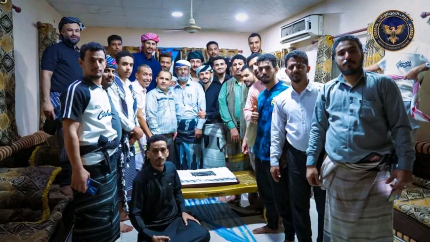 قوات الأمن الوطني تقيم إفطاراً جماعياً وأمسية رمضانية برعاية القائد عبدالرحمن المحرمي