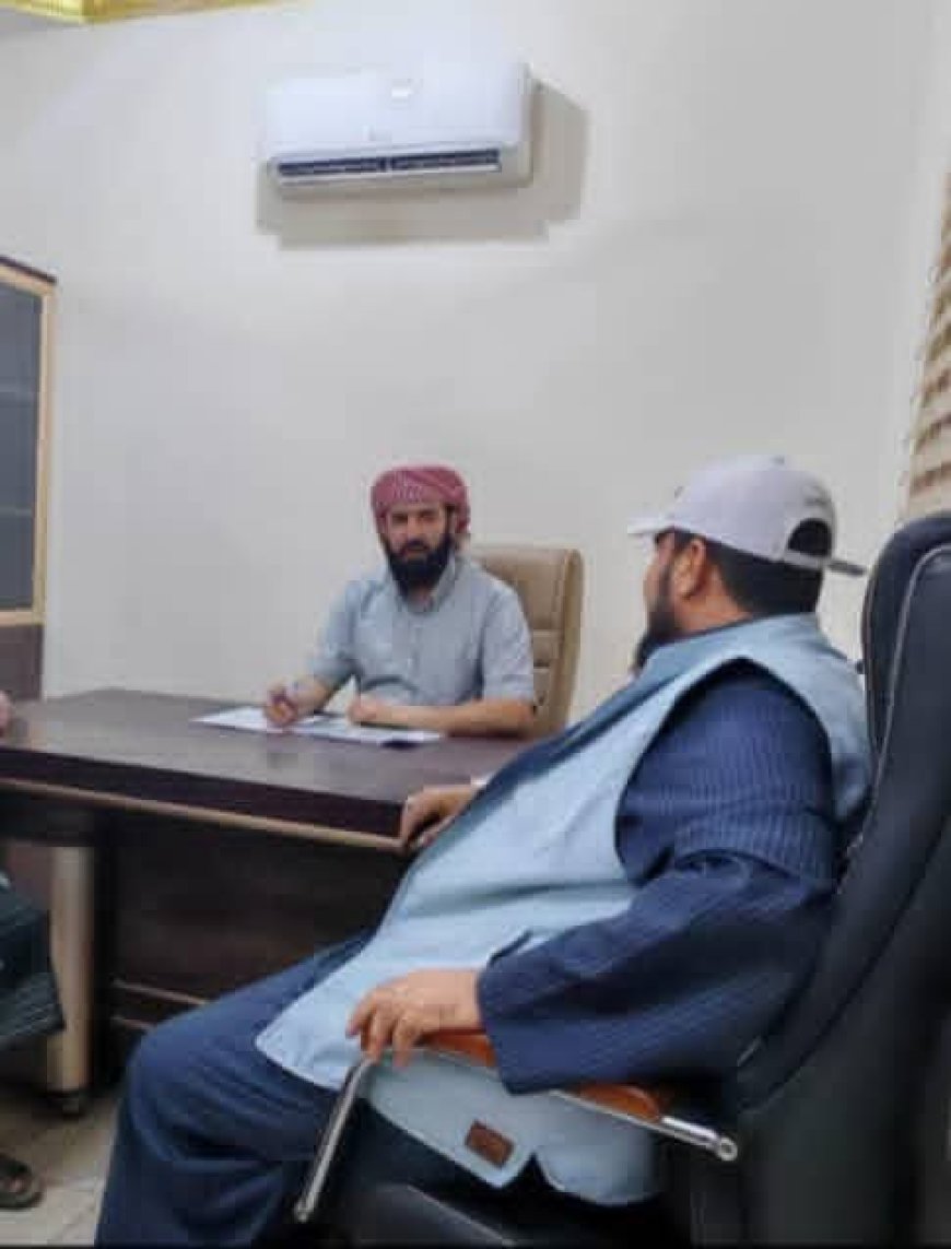 إدارة مكتب الاوقاف والارشاد خنفر ترفع أسمى آيات التهاني والتبريكات للدكتور مختار الرباش الهيثمي بمناسبة نيله ثقة القيادة السياسية وتعيينه محافظاً لمحافظة أبين