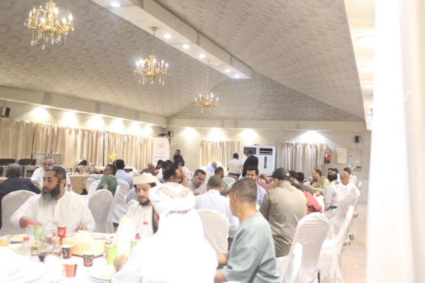 مأدبة إفطار رمضانية بمشاركة البنوك والمؤسسات في عدن