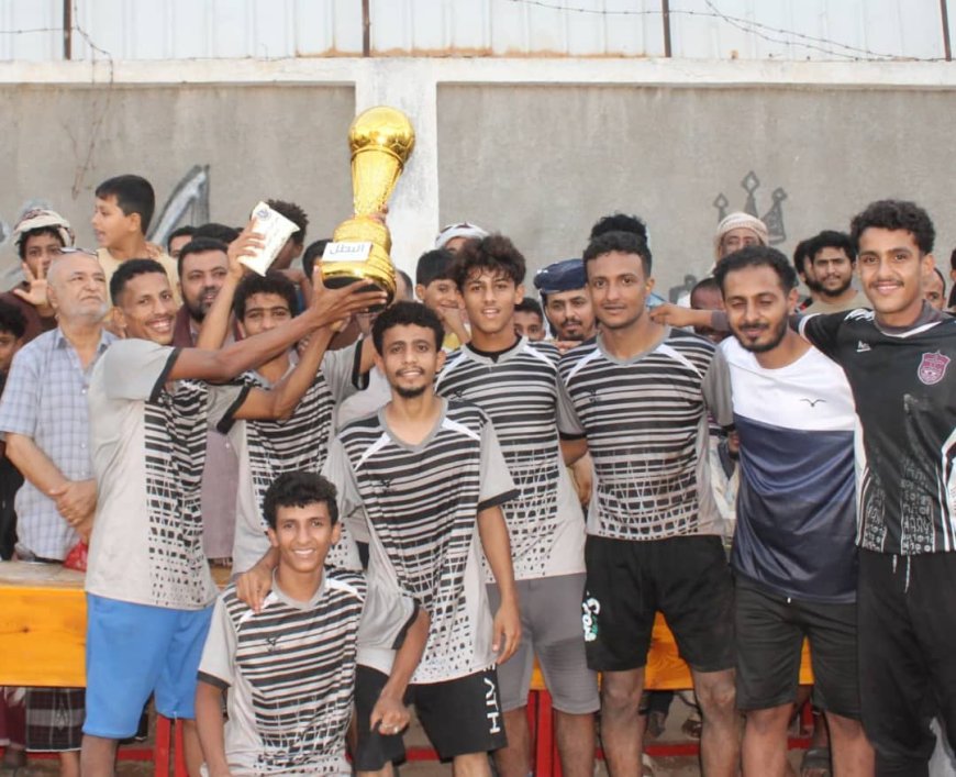 عدن.. المحراق يتوج بطلا لبطولة شهداء المقاومة الجنوبية باللحوم 