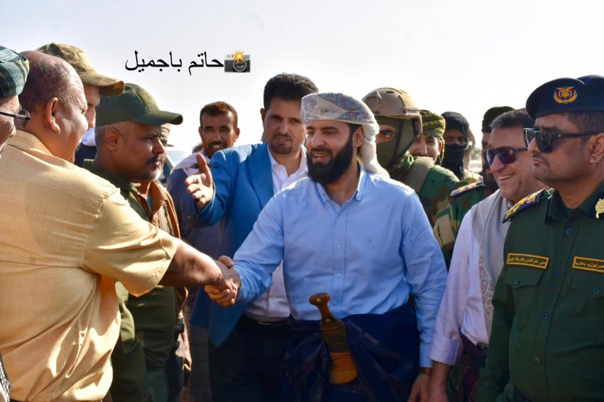 أبين تستقبل محافظها الجديد الدكتور مختار الرباش وسط حضور رسمي واسع