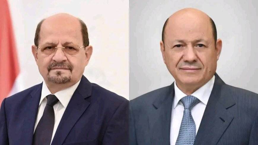 رئيس الوزراء يرفع برقية إلى فخامة رئيس مجلس القيادة الرئاسي بمناسبة عيد الفطر المبارك