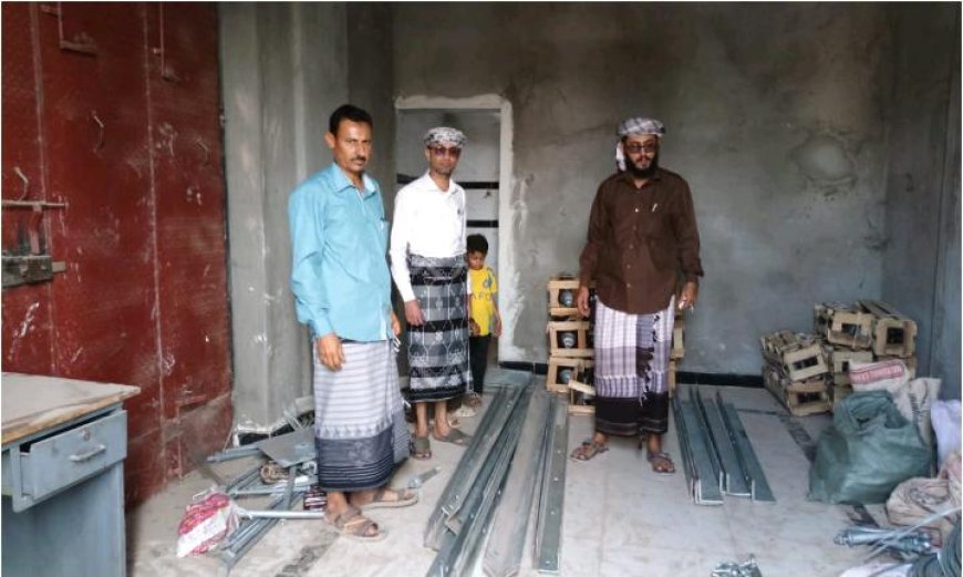 بدعم من منظمة البحث عن أرضية مشتركة.. مدير عام حالمين يتسلم كميات مشروع الضغط العالي للكهرباء