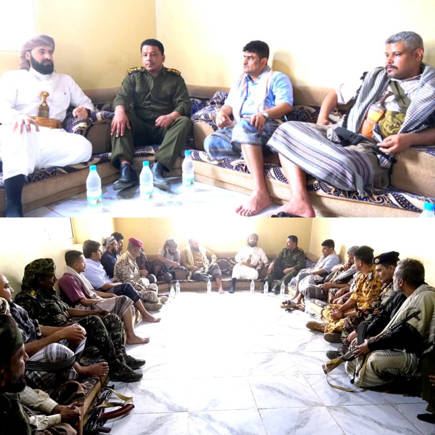 محافظ أبين يتفقد إدارة أمن المحافظة ويشيد بجهود الأجهزة الأمنية في حفظ الاستقرار