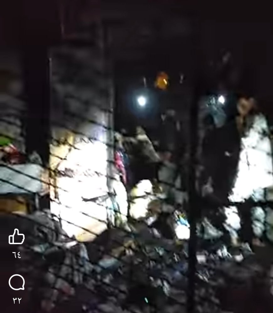 حريق يلتهم محل لبيع العبايات في لودر ويخلّف خسائر مادية كبيرة