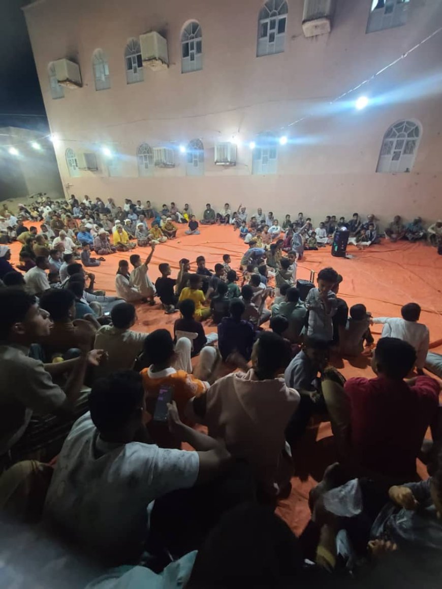 مواطني مربع الصديق بحي شحوح يقيمون اللقاء العيدي السنوي