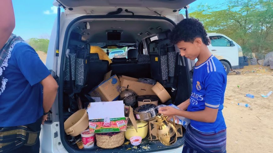 أحور.. حينما تتحول "عزلة السيول" إلى ملحمة كرم يسطرها أبناء "باكازم" في وادي أحور