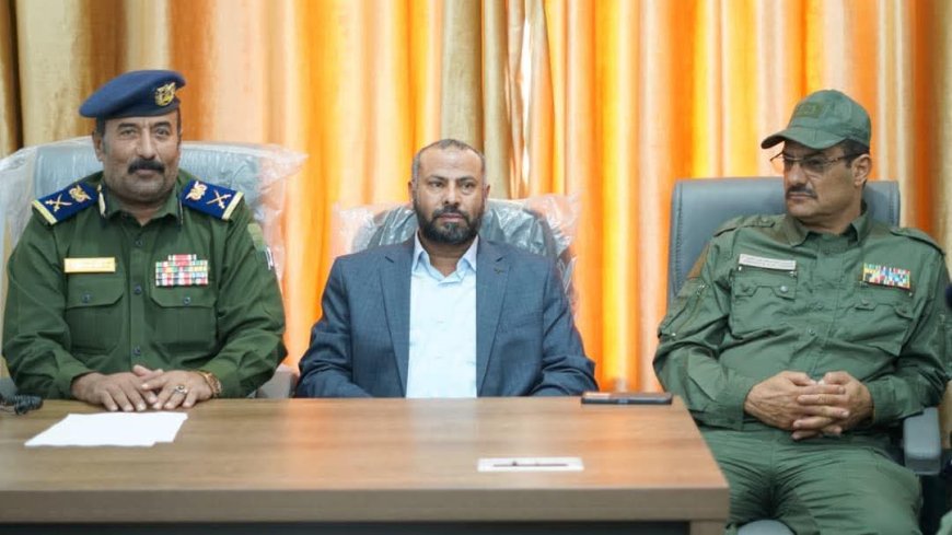 الضالع: وكيل وزارة الداخلية اللواء عاطف يتفقد سير العمل الأمني في المحافظة