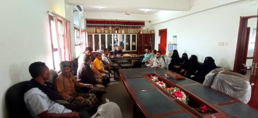 ​تربية لحج تستأنف الدوام الرسمي وتتفقد مستوى الانضباط الوظيفي