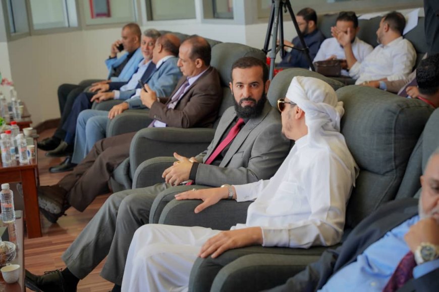 محافظ أبين يشارك في تدشين الطائرة الثانية لأسطول "طيران عدن" بمطار عدن الدولي