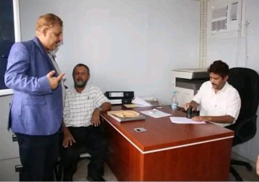 التفتيش القضائي والنيابة العامة ينفذان زيارة تفقدية لنيابات عدن عقب انتهاء إجازة عيد الفطر