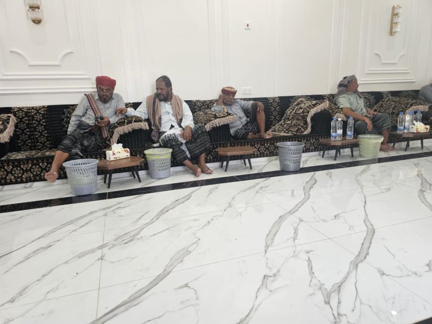 وكيل وزارة الزراعة ومدير عام رضوم يزوران الهامة القبلية والاجتماعية الشيخ عبدالله صالح بن عفيف الحميري