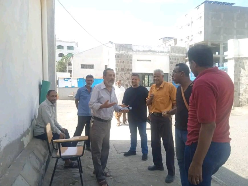 مكتب التعليم الفني بالعاصمة عدن يدشن زيارات ميدانية للمعاهد التقنية والمهنية لتفقد سير العمل عقب إجازة العيد