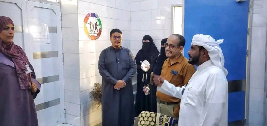 مدير عام تنمية المرأة بوزارة الصحة تزور مستشفى الغيضة للاطلاع على خدمات الأقسام الصحية للمرأة والأطفال