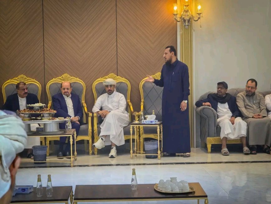 محافظ العاصمة عدن يستضيف لقاء موسعاً بحضور رئيس الوزراء وعدد من القيادات