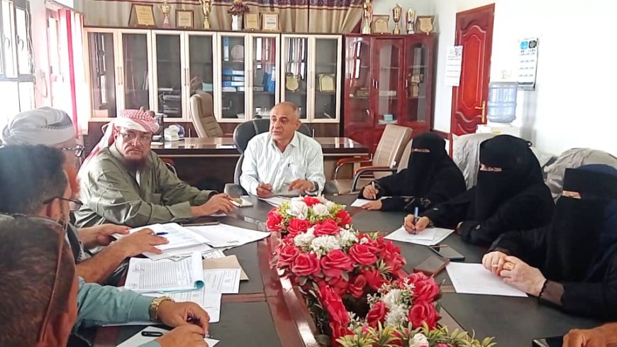 الاجتماع الأول للجنة الفرعية للاختبارات بمحافظة لحج