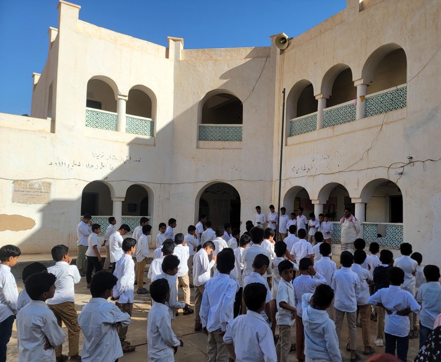 مدرسة المجد بلنف تستقبل طلابها بعد انقضاء إجازة رمضان وعيد الفطر المبارك