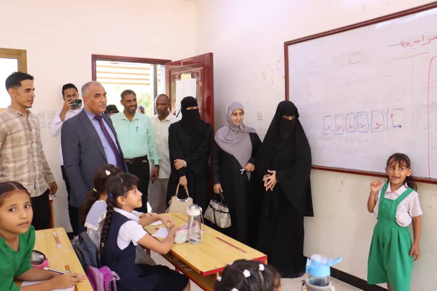 انطلاقة فاعلة للعملية التعليمية في عدن... وزيارة ميدانية تعكس جدية الانضباط بعد إجازة رمضان والعيد