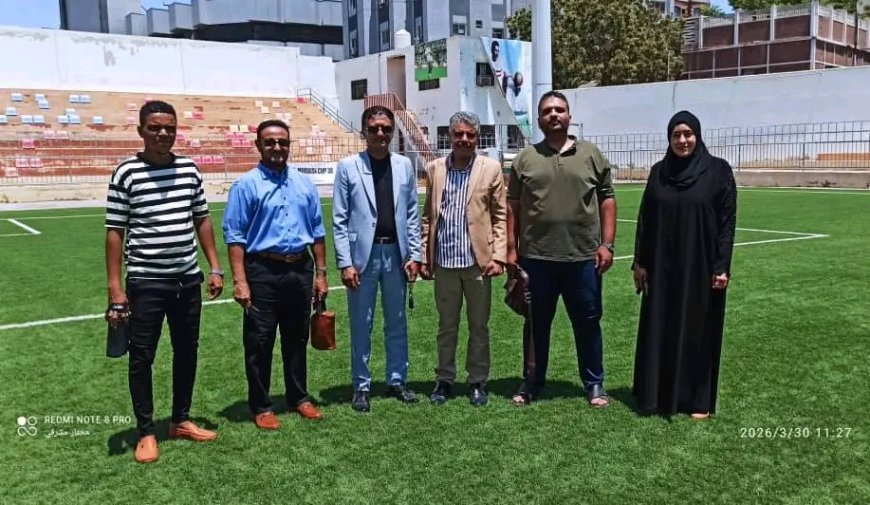 بحضور قيادة الاتحاد العام.. مكتب الشباب والرياضة بعدن يسلم مقر اتحاد الإعلام الرياضي بعدن لإدارته