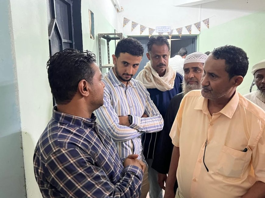 مدير عام مديرية الشيخ عثمان يزور مستشفى الامراض النفسية ويشيد بمستوى الرعاية الصحية المقدمة للنزلاء