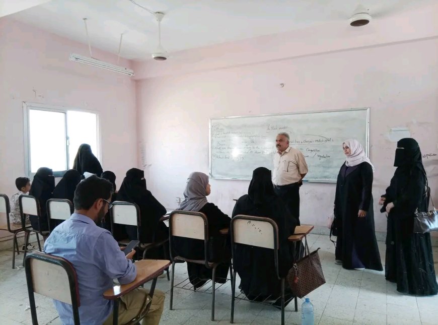 التعليم الفني بعدن في رحاب "التجاري خورمكسر": انضباط يتحدى الوقت وطموح لايتتوقف