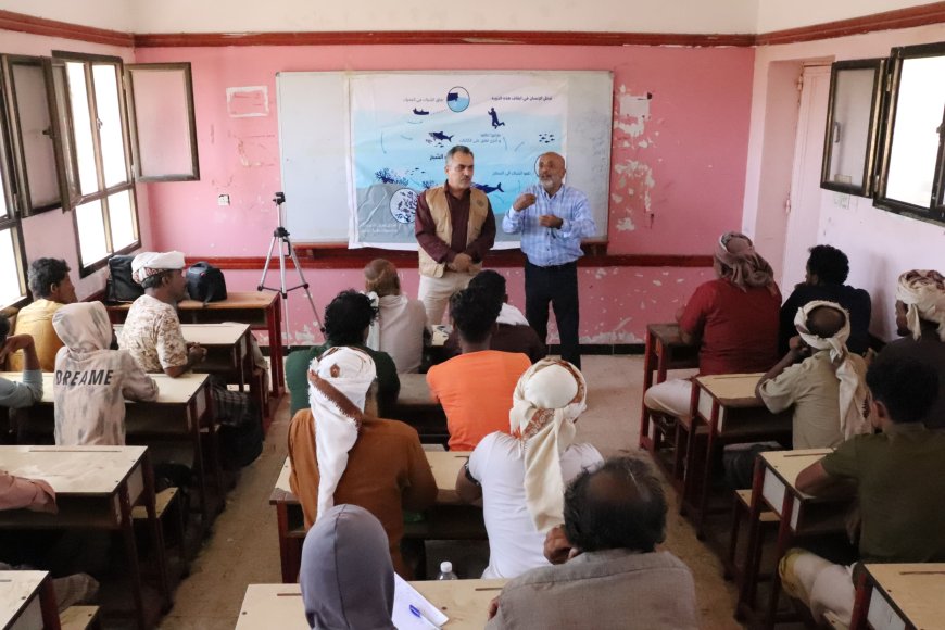 الهيئة الإقليمية (PERSGA) والهيئة العامة لحماية البيئة تنفذ برنامج توعية لصيادي وقطاع المرأة في منطقة خور عميره