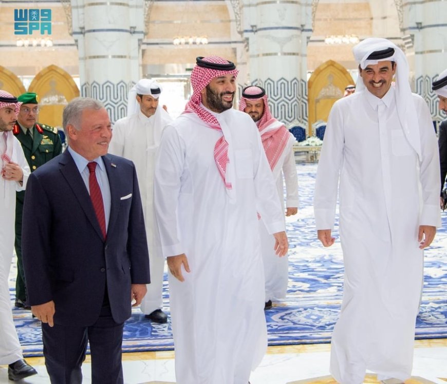 لقاء سعودي اردني قطري: استمرار الهجمات الإيرانية يشكل تصعيدًا خطيرًا ويبحث تهديد الملاحة والطاقة