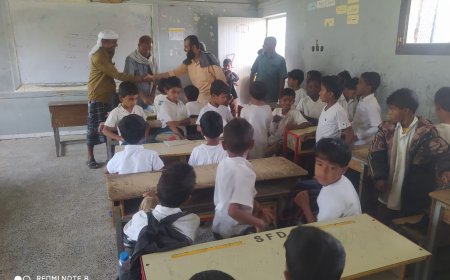 مدير تربية مودية يواصل نزوله الميداني لمتابعة سير العملية التعليمية في المدارس