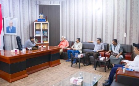 المحافظ بن الوزير يشدد على تطوير حقول قطاع (4) عياذ وتعزيز كفاءة الإنتاج