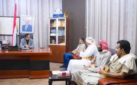 المحافظ بن الوزير يشدد على صيانة منشآت قطاع (5) وتعزيز جاهزية الحقول