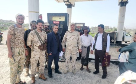 مكتب الصناعة والتجارة بقعطبة ينفذ حملة ميدانية واسعة على محطات الوقود والغاز