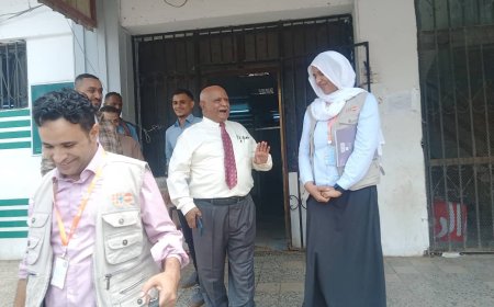 مدير عام مستشفى الصداقة يستقيل وفد صندوق الأمم المتحدة للسكان في عدن