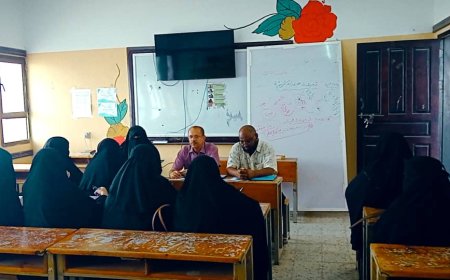 ​التوجيه التربوي بلحج يشهد حصصا نموذجية بثانوية الزهراء