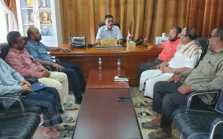 مدير عام مديرية القطن يناقش تنفيذ حملة توعية بانتشار الحصبة