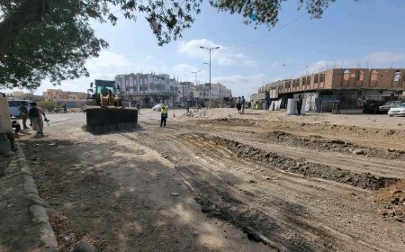 حراك ميداني متسارع… أعمال تأهيل طريق جعار– باتيس تدخل مرحلة التنفيذ الفعلي
