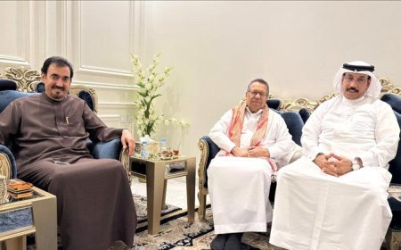 هاني البيض يناقش مع رئيس مجلس الشورى مستقبل اليمن ومسارات الخروج من الأزمات